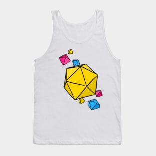 Pan Pride Colors Dice Tank Top